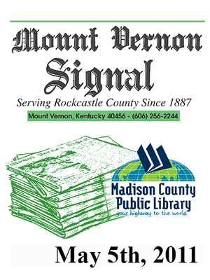 cover image of Mount Vernon Signal 05/05/2011